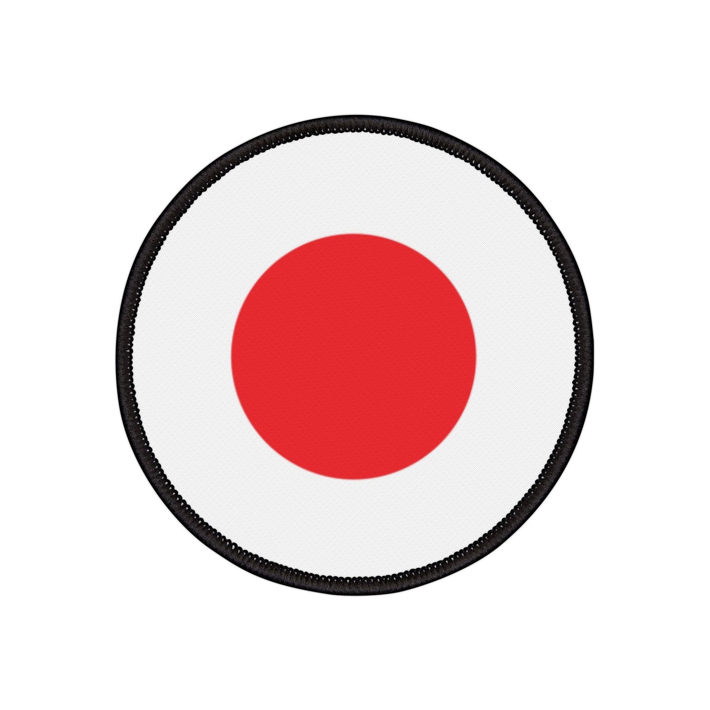 Flag Village Japan Flag Embroidery Iron-On Patches