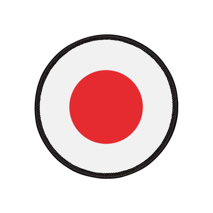 Flag Village Japan Flag Embroidery Iron-On Patches