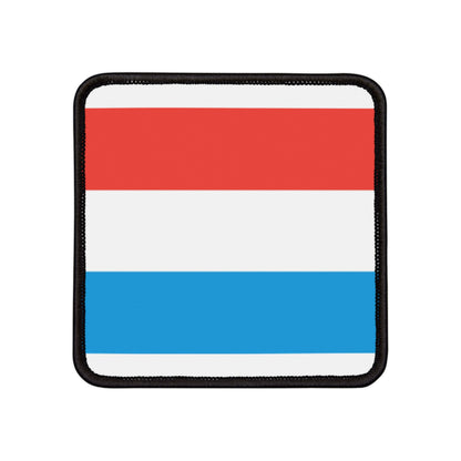 Flag Village Luxembourg Flag Embroidery Iron-On Patches