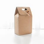 Flag Village Simple Vintage Kraft Gift Bag Gift Box Birthday Gift Bag