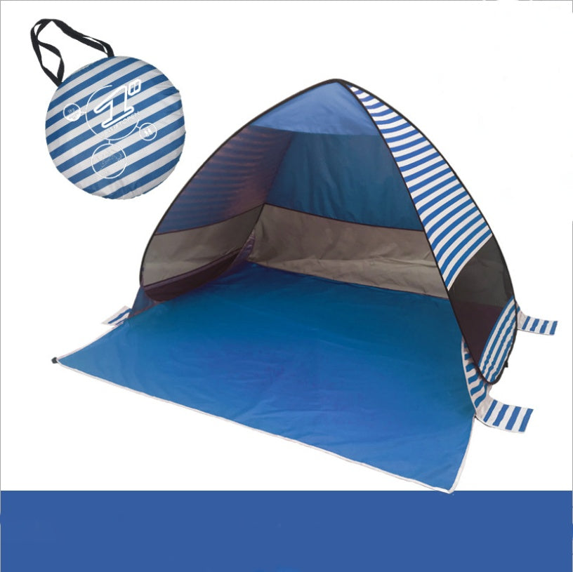 Flag Village Automatic Beach Tent