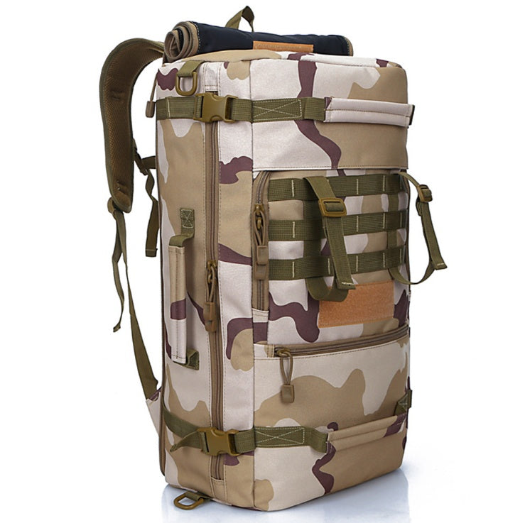 Flag Village Multi-function Travel Bag 50L Outdoor Bag Shoulder Bag Outdoor Backpack Sports Bag
