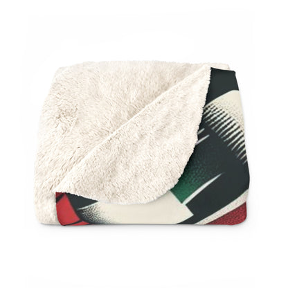 Flag Village Hungary Sporting Flag Sherpa Fleece Blanket HUN0003