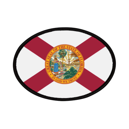 Flag Village Florida State Flag Embroidery Iron-On Patches