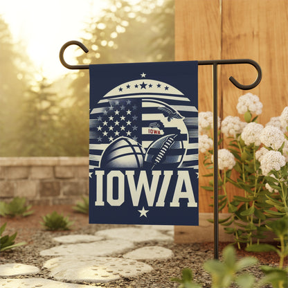 Flag Village Iowa State Flag Sporting Garden & House Banner IA0004