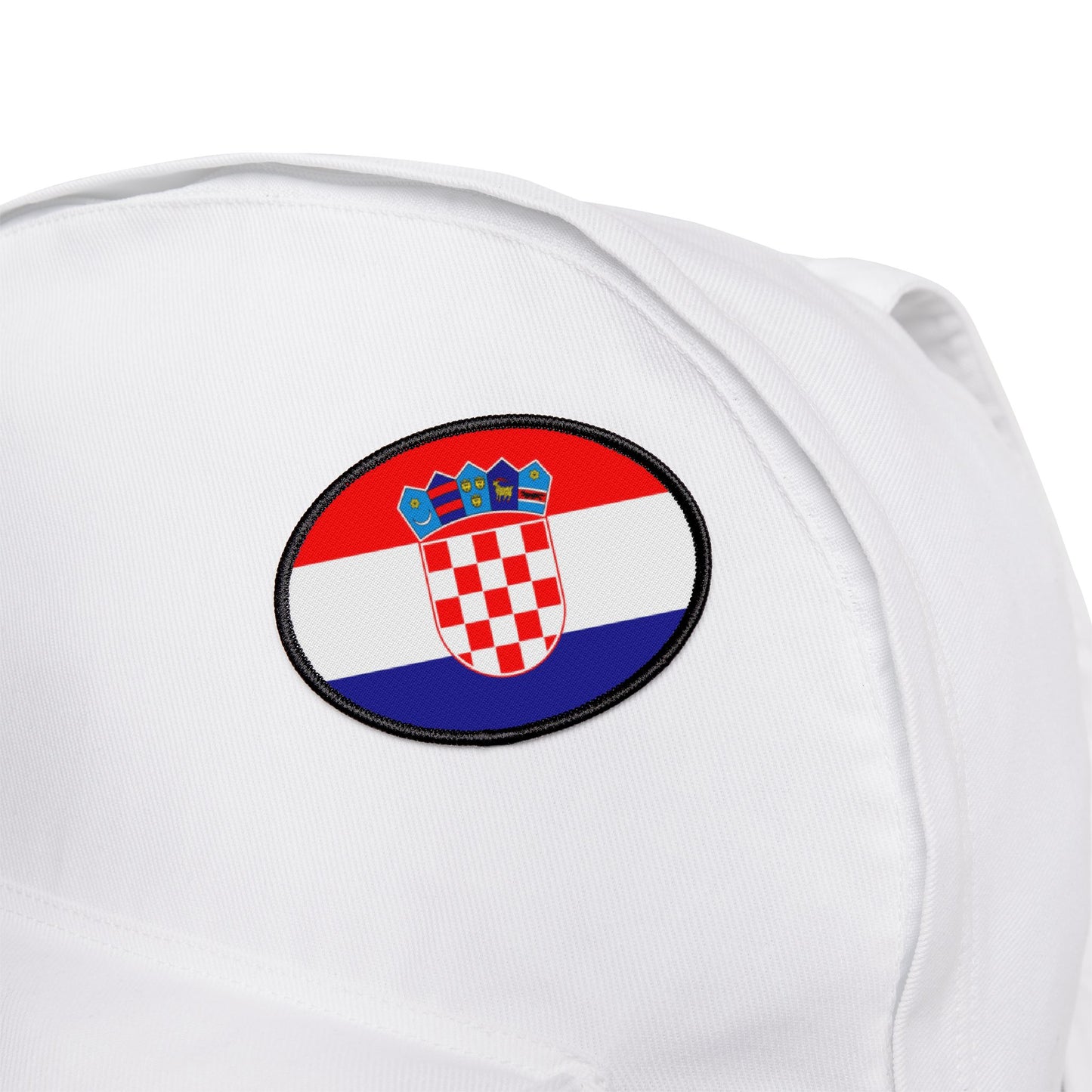 Flag Village Croatia Flag Embroidery Iron-On Patches