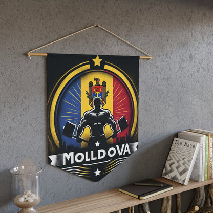 Flag Village Moldova Flag Pennant Sporting Home Wall decoration MDA0001