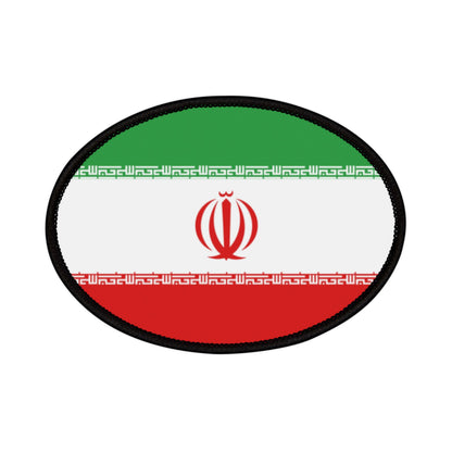 Flag Village Iran Flag Embroidery Iron-On Patches