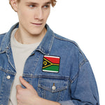 Flag Village Vanuatu State Flag Embroidered Iron-On Patch