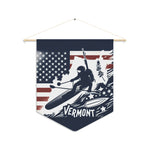 Flag Village Vermont State Flag Pennant Sporting Home Wall decoration VT0001