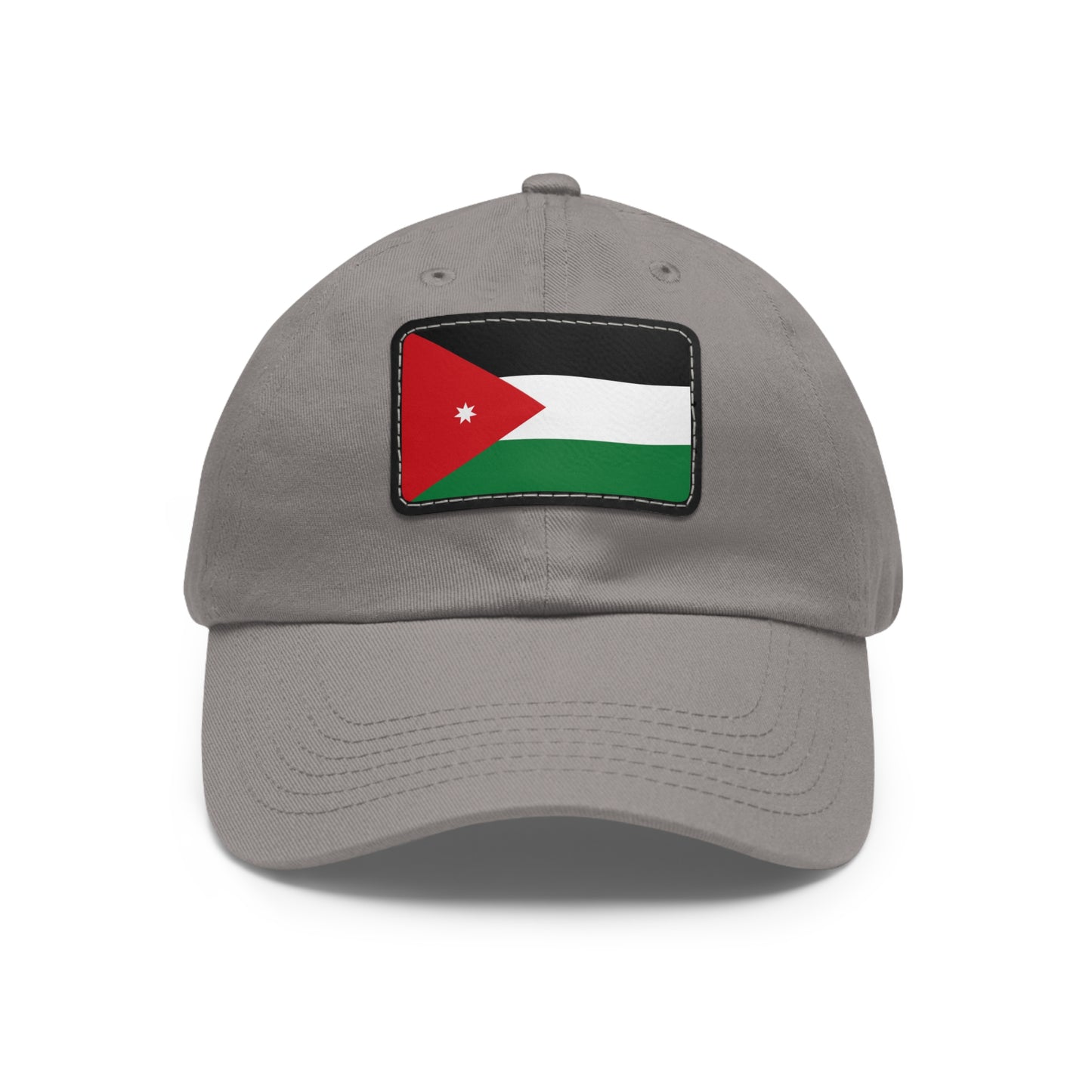 Flag Village Jordan Flag Hat Cap with Leather Patch