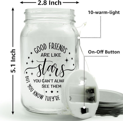 Flag Village Mason Jar Lights Birthday Gifts For Friend