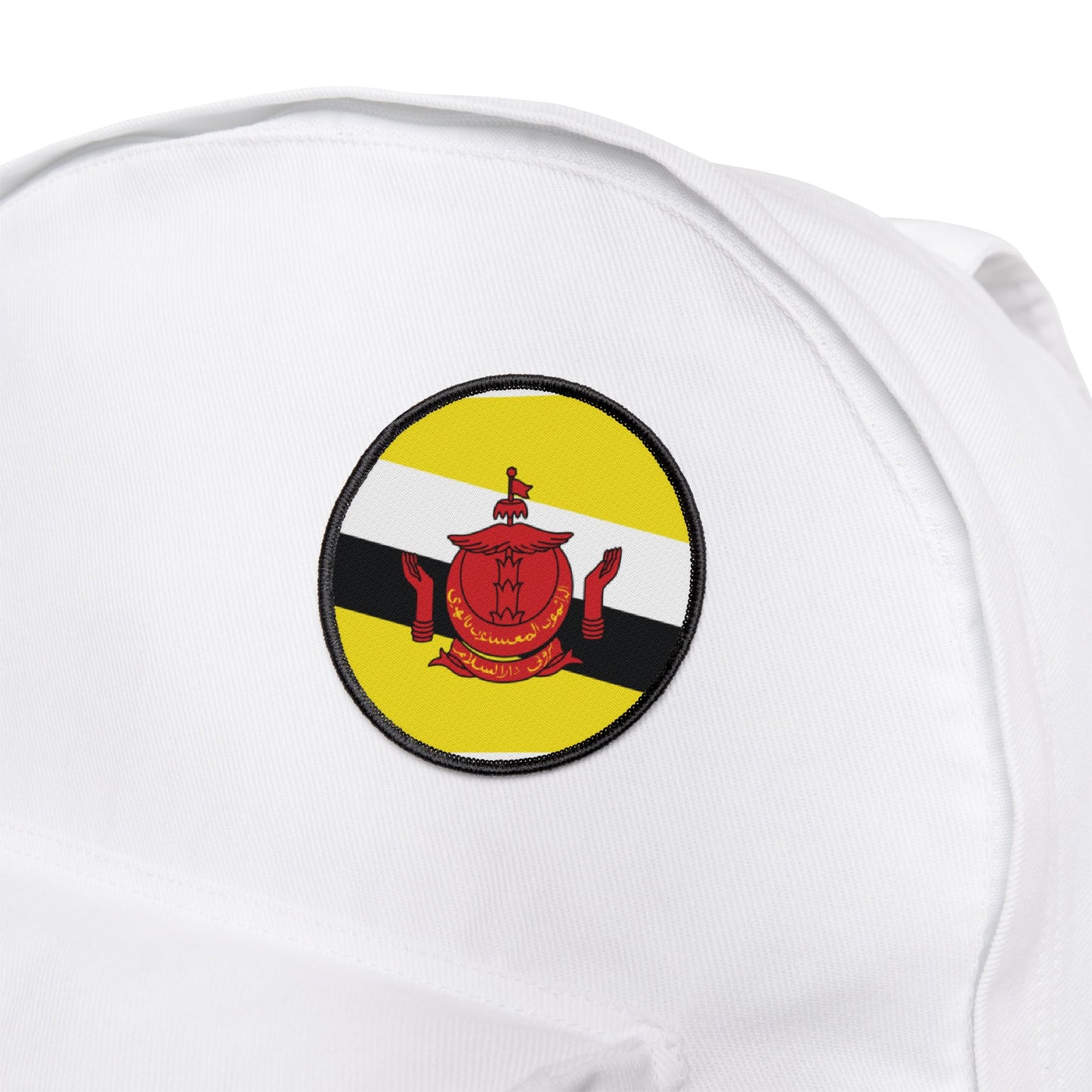 Flag Village Brunei Flag Embroidery Iron-On Patches