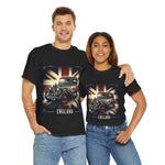 Flag Village UK Vintage Car Flag T-SHIRT Heavy Cotton Tee UK0004