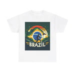 Flag Village Brazil Sporting Flag T-SHIRT Heavy Cotton Tee BRA0013