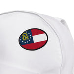 Flag Village Georgia State Flag Embroidery Iron-On Patches