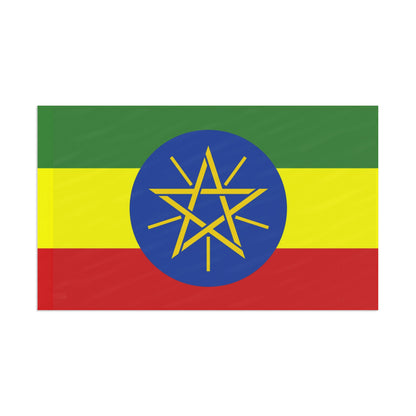 Flag Village Ethiopia Flag 18" x 12" / 36" x 24" / 60" x 36"