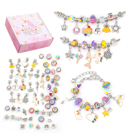Flag Village Diy Handmade Jewelry Children's Bracelet Women Exquisite Gift Box Gift Bracelet