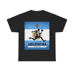 Flag Village Argentina Sporting Flag T-SHIRT Heavy Cotton Tee ARG0005