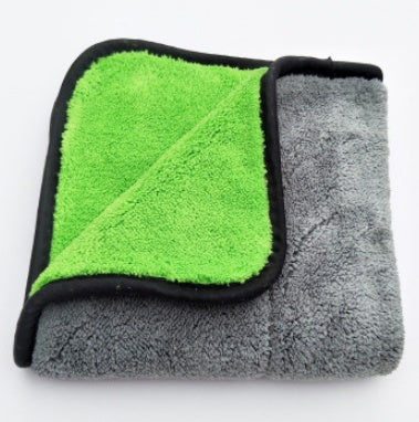 Flag Village Auto Tools Microfiber Car Wash Towel Absorbent Car Supplies Cleaning Cloth