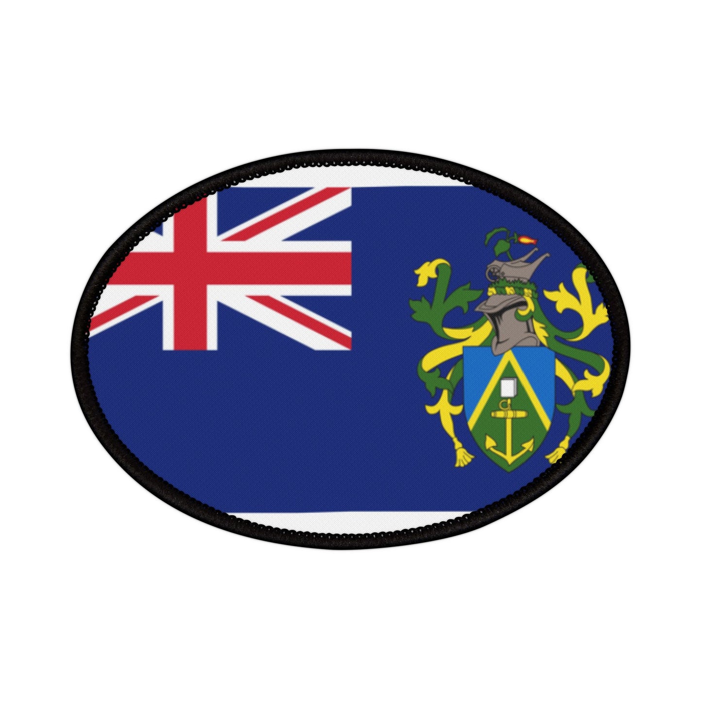 Flag Village Pitcairn Flag Embroidery Iron-On Patches