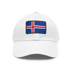 Flag Village Iceland Flag Hat Cap with Leather Patch