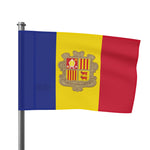 Flag Village Andorra Flag 18" x 12" / 36" x 24" / 60" x 36"
