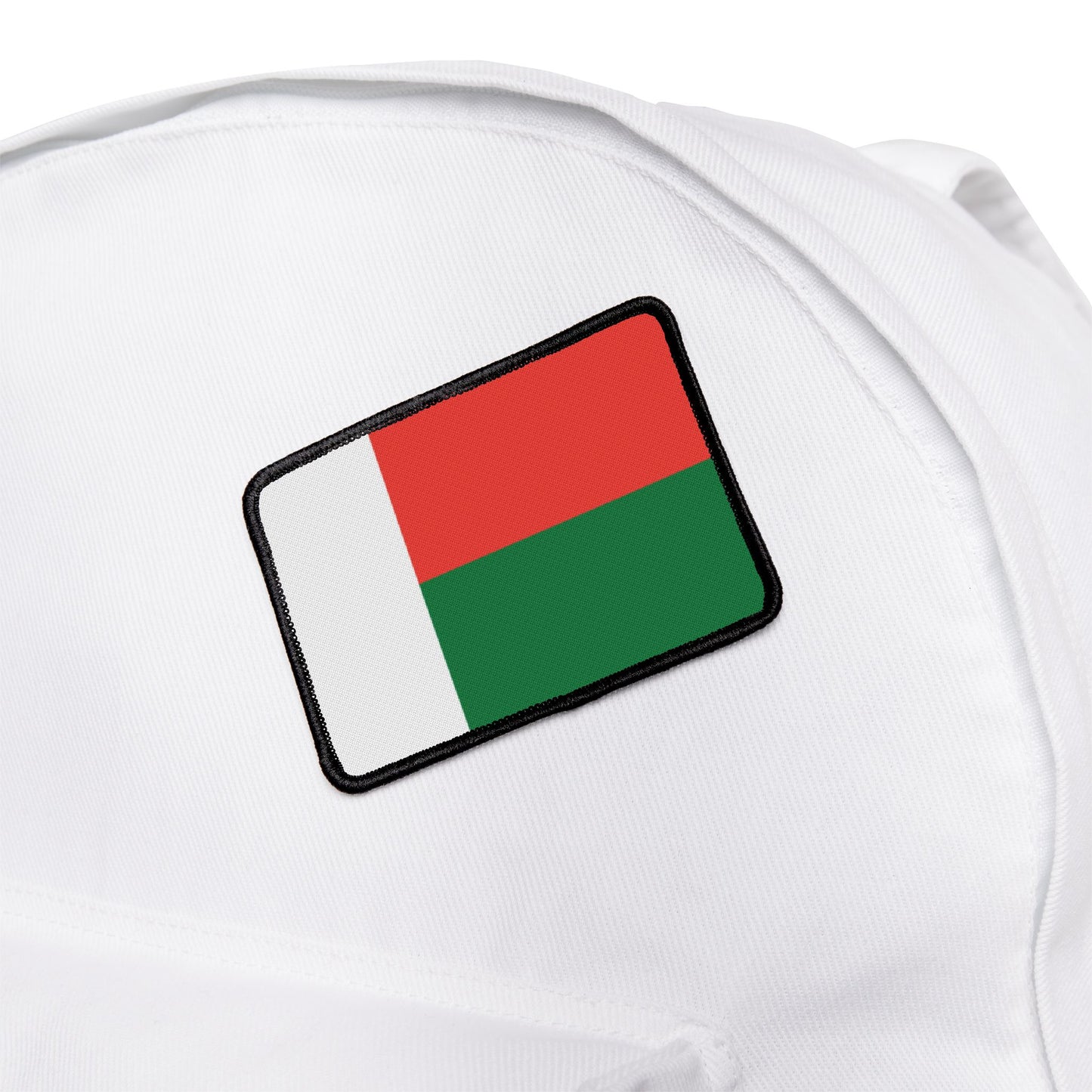 Flag Village Madagascar Flag Embroidery Iron-On Patches