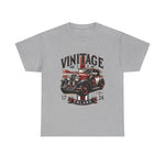 Flag Village UK Vintage Car Flag T-SHIRT Heavy Cotton Tee UK0001