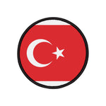 Flag Village Turkey State Flag Embroidered Iron-On Patch