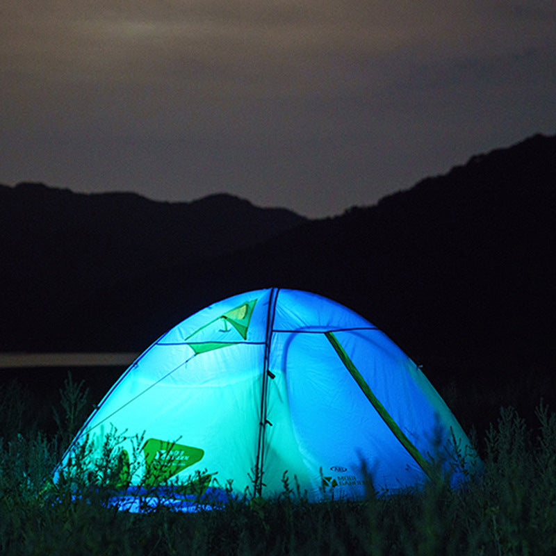 Flag Village Tent Double Double Aluminum Pole Camping Outdoor Camping