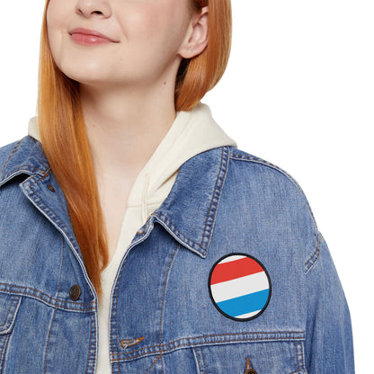 Flag Village Luxembourg Flag Embroidery Iron-On Patches