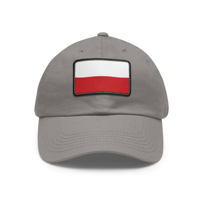 Flag Village Poland Flag Hat Cap with Leather Patch