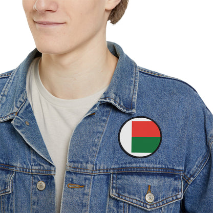 Flag Village Madagascar Flag Embroidery Iron-On Patches