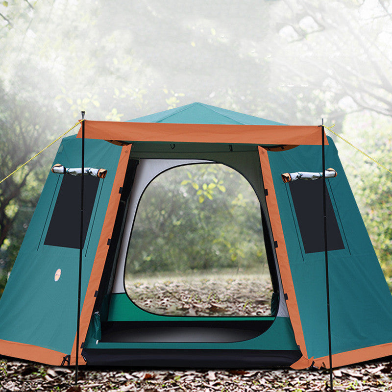 Flag Village Outdoor 3-4-5-6 People Fully Automatic Camping Tent
