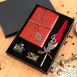 Flag Village Retro Notebook Gift Box Set For Boys And Girls