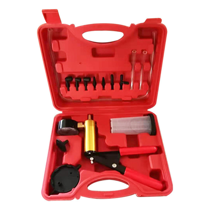 Flag Village Auto Tools Manual Vacuum Air Blow Gun Negative Pressure Suction Car Repair Tools