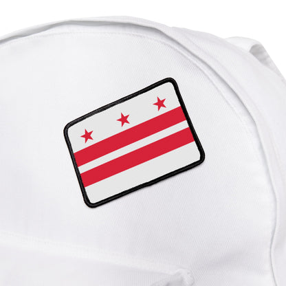Flag Village District of Columbia State Flag Embroidery Iron-On Patches