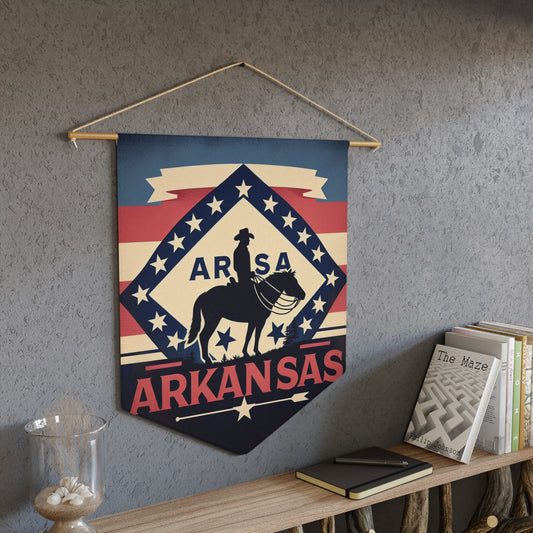 Flag Village Arkansas State Flag Pennant Sporting Home Wall decoration AR0002