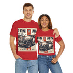 Flag Village UK Vintage Car Flag T-SHIRT Heavy Cotton Tee UK0021