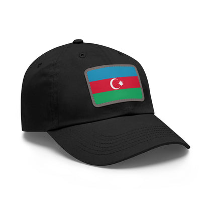 Flag Village Azerbaijan Flag Hat Cap with Leather Patch