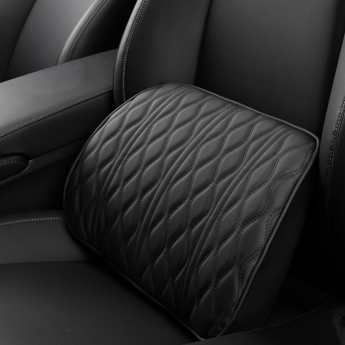 Flag Village Auto Tools Car headrest, car neck pillow, backrest, car seat, universal car lumbar support set