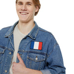 Flag Village France Flag Embroidery Iron-On Patches