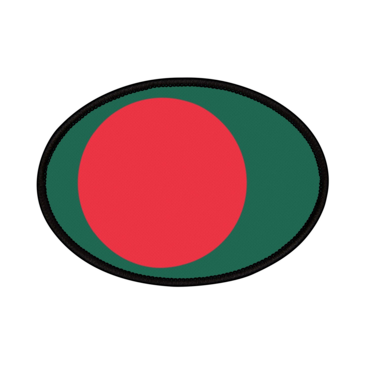 Flag Village Bangladesh Flag Embroidery Iron-On Patches