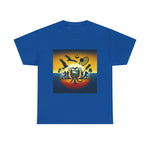 Flag Village Ecuador Sporting Flag T-Shirt Heavy Cotton Tee