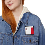 Flag Village Malta Flag Embroidery Iron-On Patches