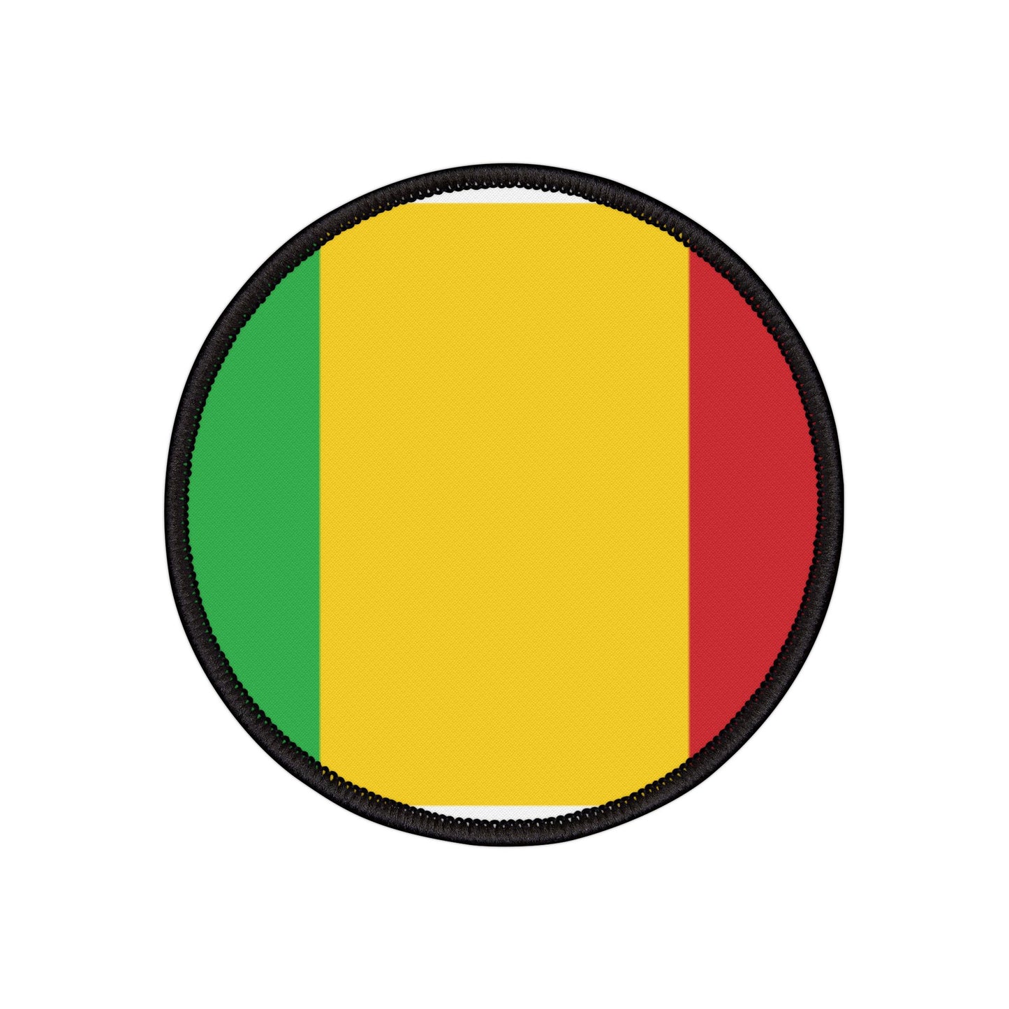 Flag Village Mali Flag Embroidery Iron-On Patches