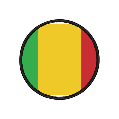 Flag Village Mali Flag Embroidery Iron-On Patches