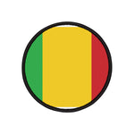 Flag Village Mali Flag Embroidery Iron-On Patches