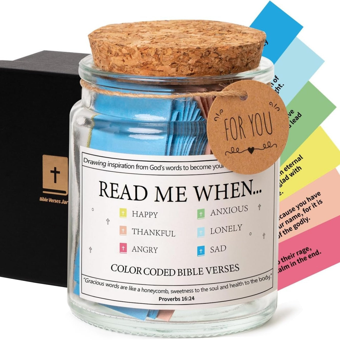 Flag Village Bible Verses In A Jar Christian Gifts